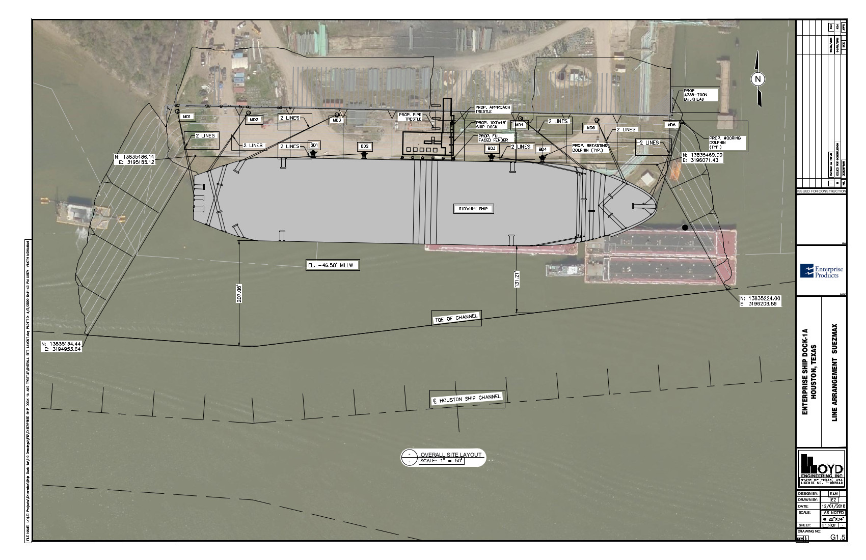 EP1A Suezmax dock photo